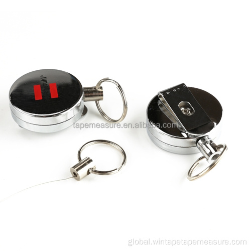 Metal ID Card Badge Reel Metal YoYo ID Card Badge Holder Factory